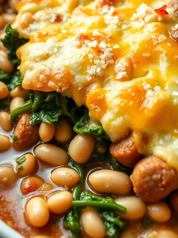 sausage and kale casserole