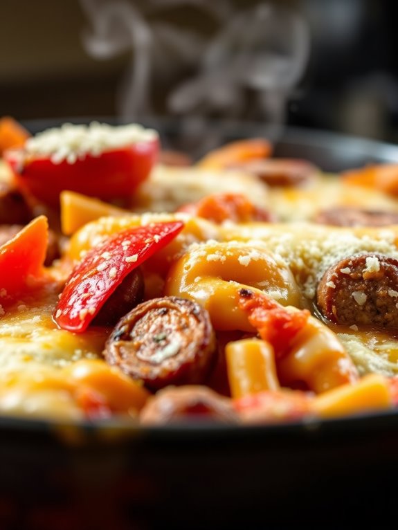 sausage and pepper casserole