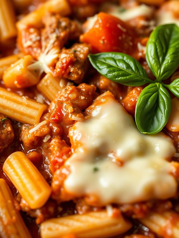 sausage and pepper pasta