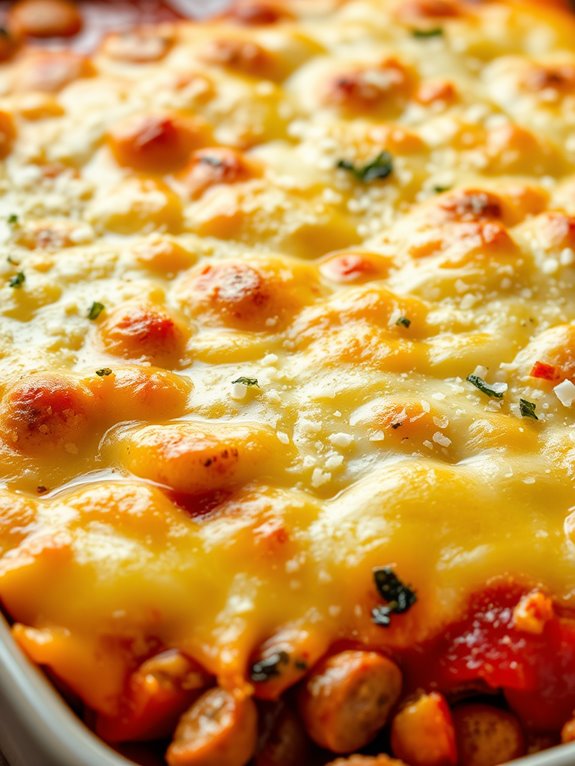 sausage and peppers bake