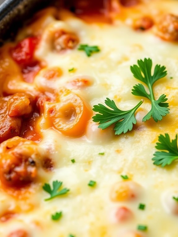 sausage and peppers casserole