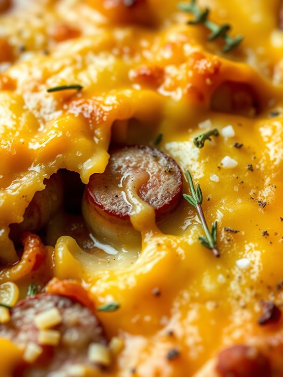 sausage and potato bake