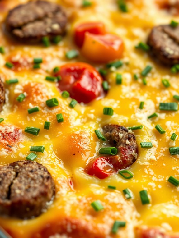 sausage bell pepper frittata