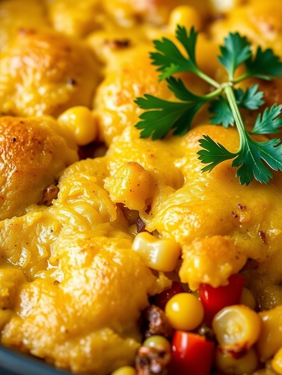 sausage cornbread casserole recipe