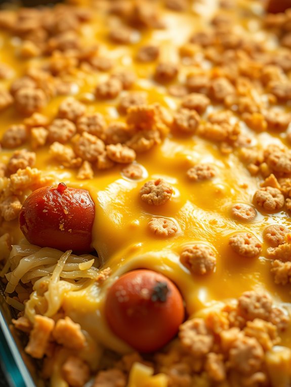 sausage dish with sauerkraut