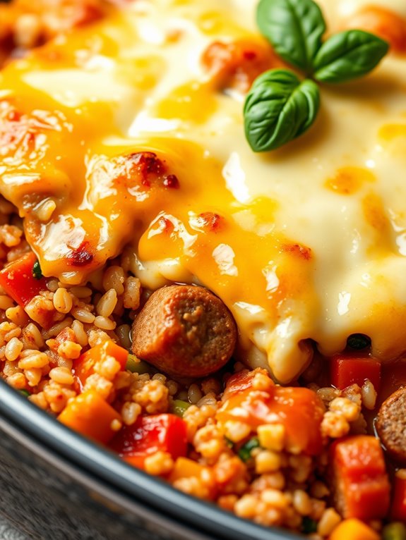 sausage quinoa casserole recipe