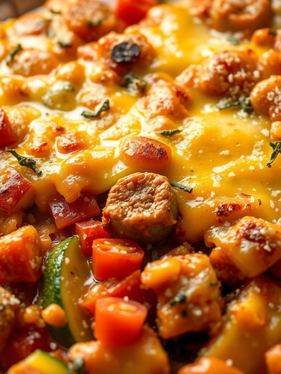 sausage zucchini casserole recipe