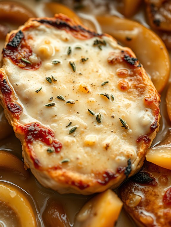 savory apple onion casserole