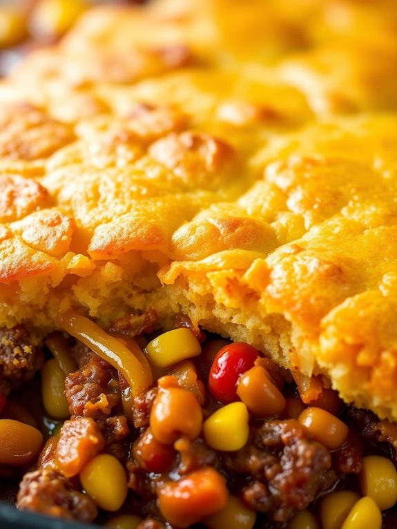 savory bbq beef casserole