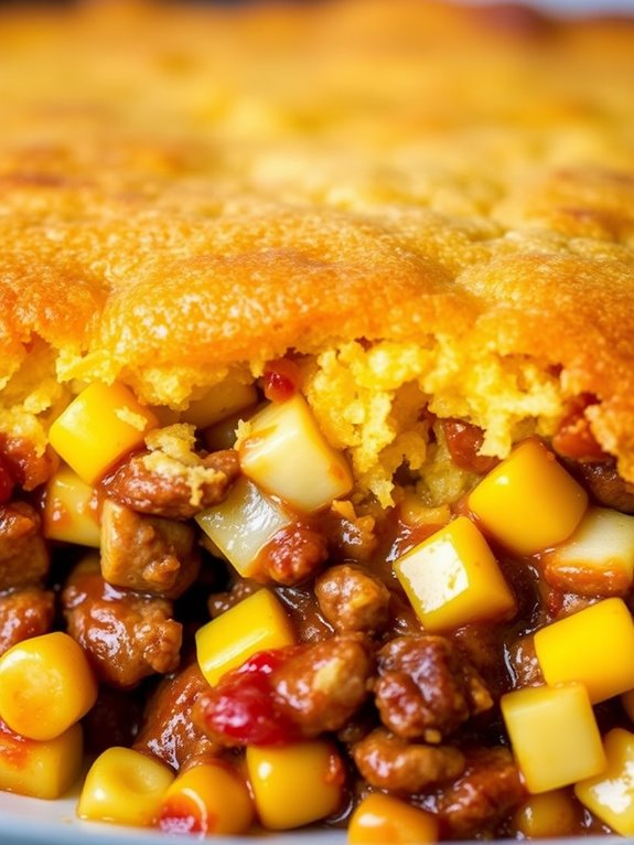 savory bbq beef casserole
