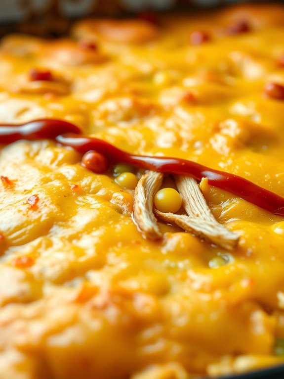 savory bbq chicken casserole