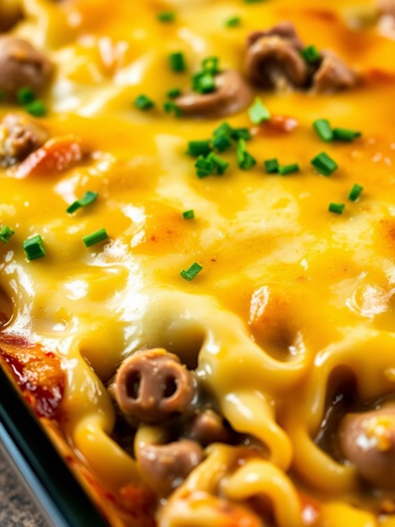 savory beef and noodles