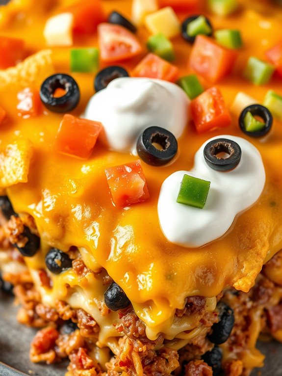 savory beef taco dish
