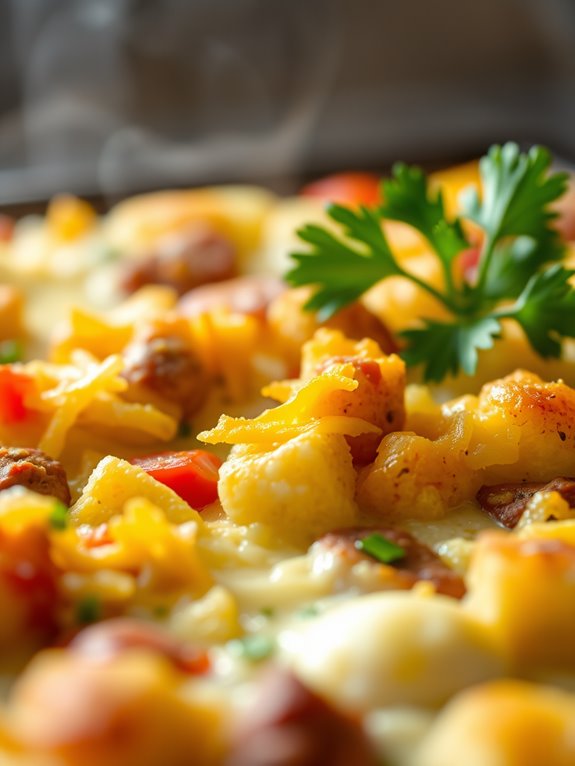 savory breakfast casserole recipe