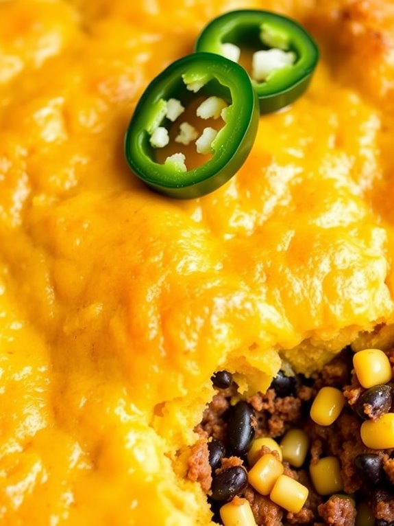 savory casserole with beef