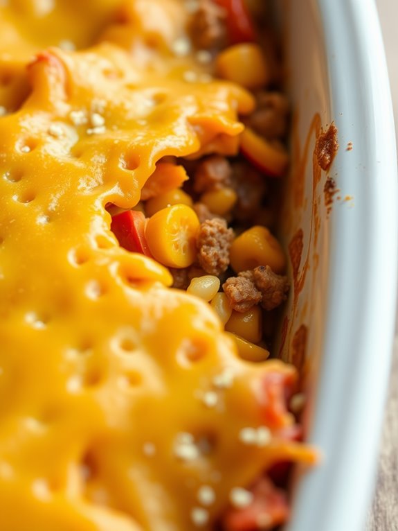savory casserole with turkey