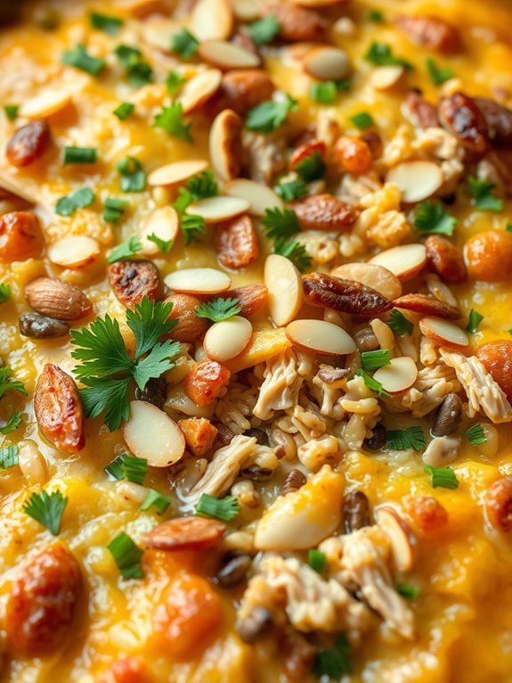 savory chicken and rice casserole