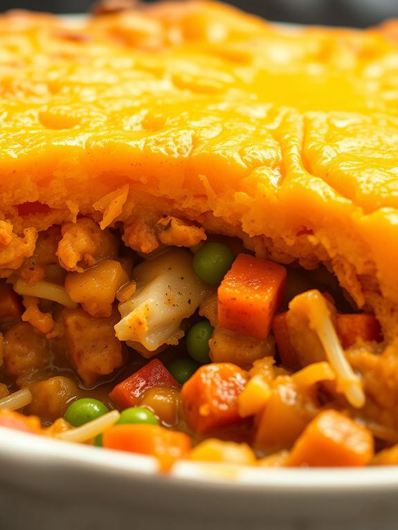 savory chicken and sweet potatoes