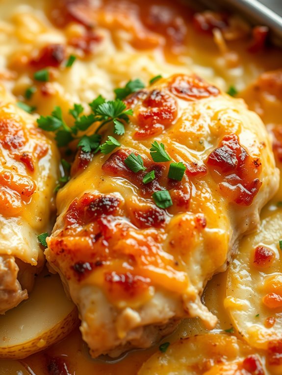 savory chicken potato dish