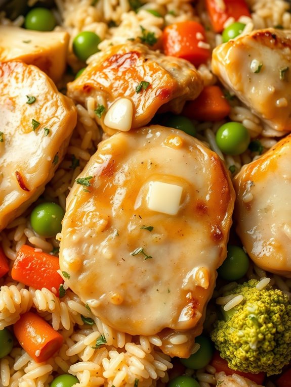 savory garlic butter dish