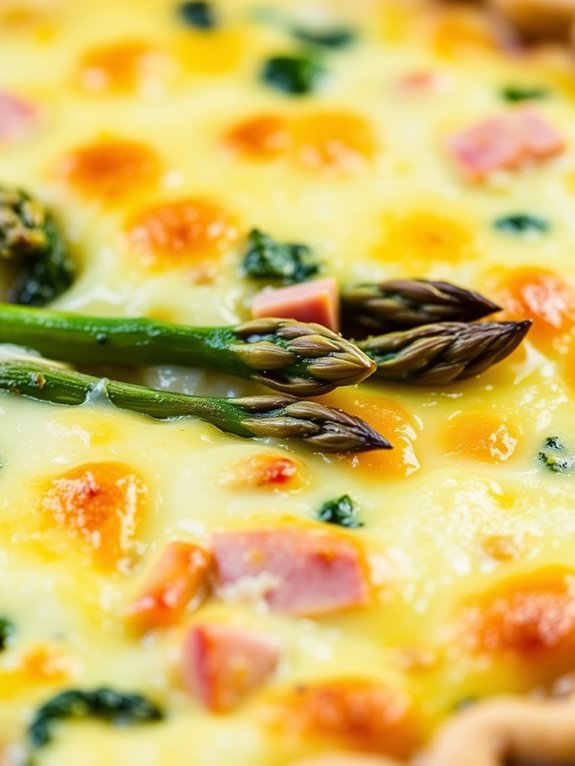 savory ham and asparagus casserole