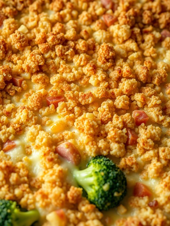 savory ham and broccoli casserole