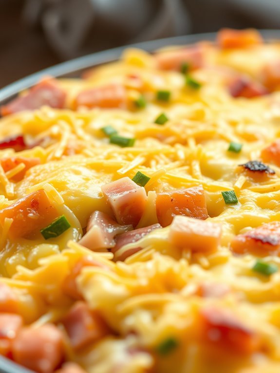 savory ham cheese casserole