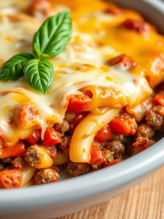 savory italian beef pasta