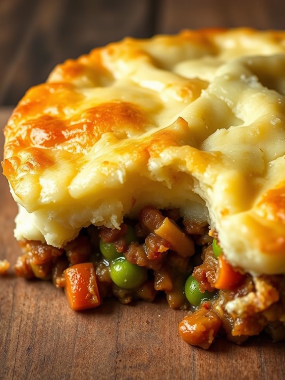 savory meat and vegetables