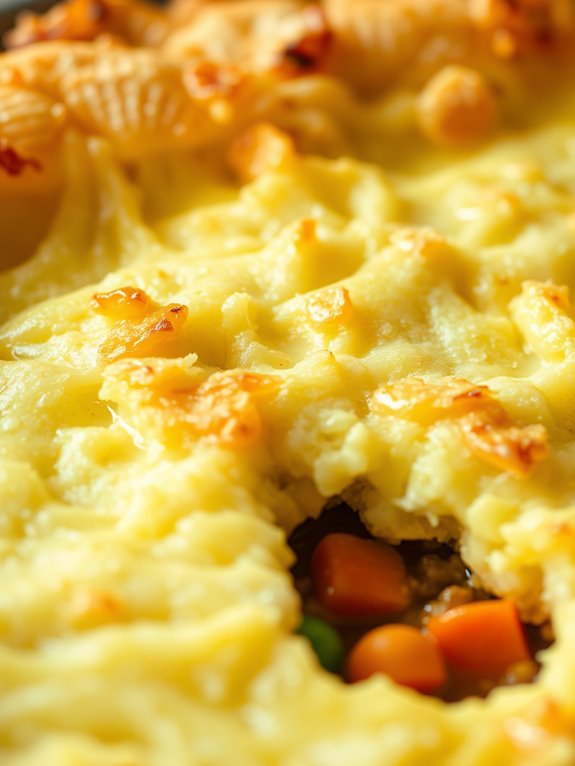 savory meat pie topping