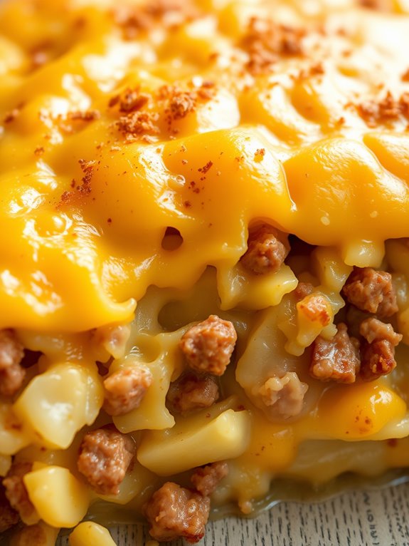 savory pork potato bake
