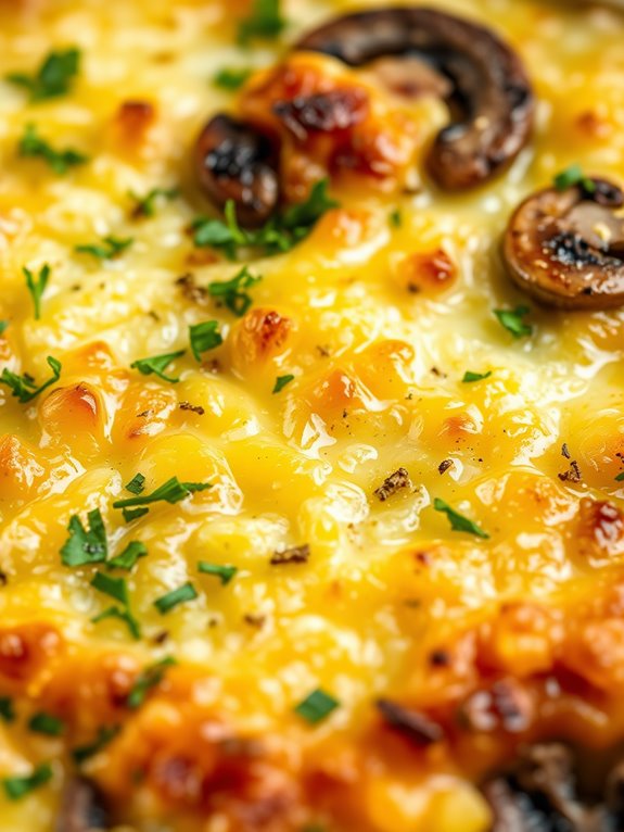 savory potato and mushroom dish
