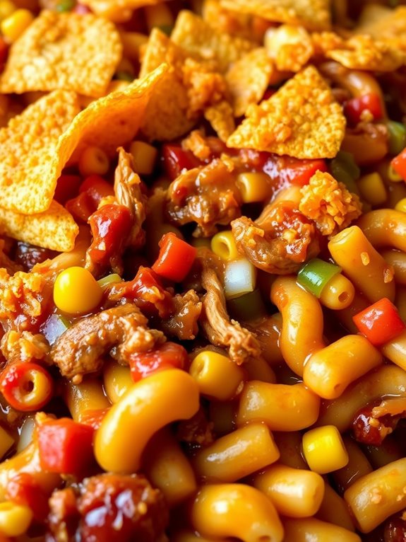 savory pulled pork casserole