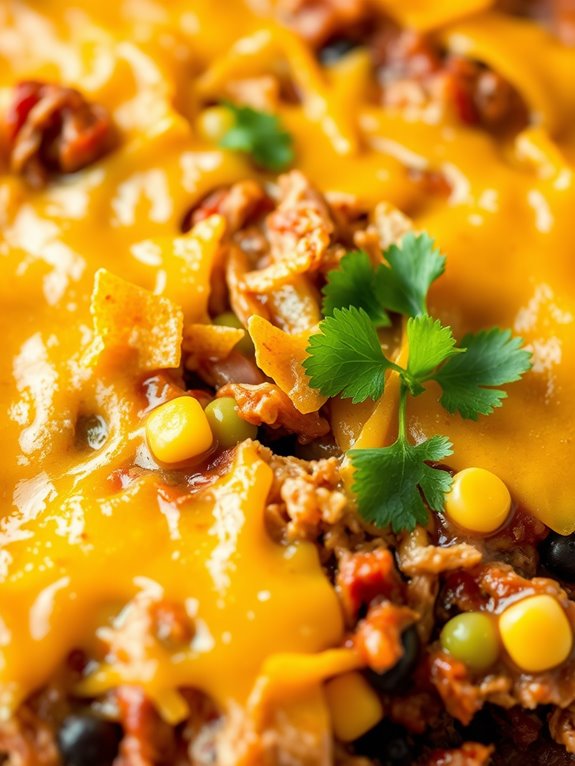 savory pulled pork casserole