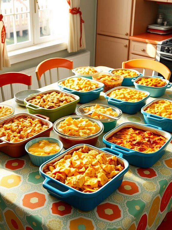 savory retro casserole dishes