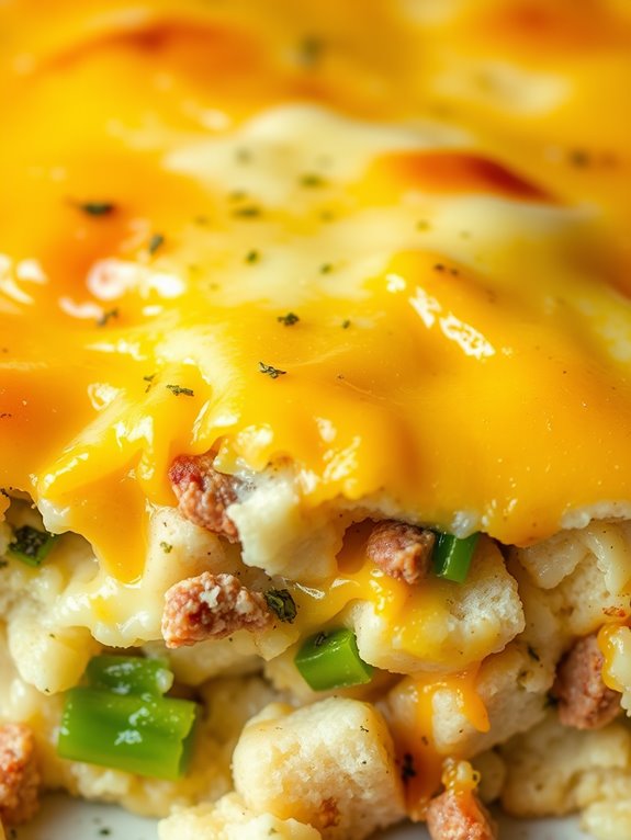 savory sausage and egg casserole