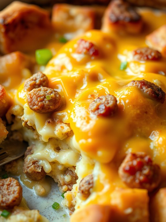 savory sausage breakfast casserole