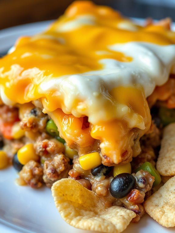 savory southwestern hamburger dish