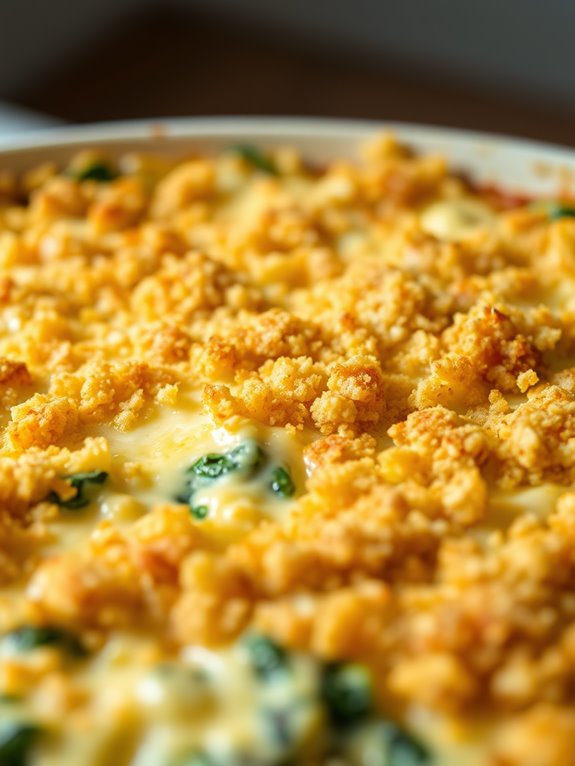 savory spinach artichoke dish