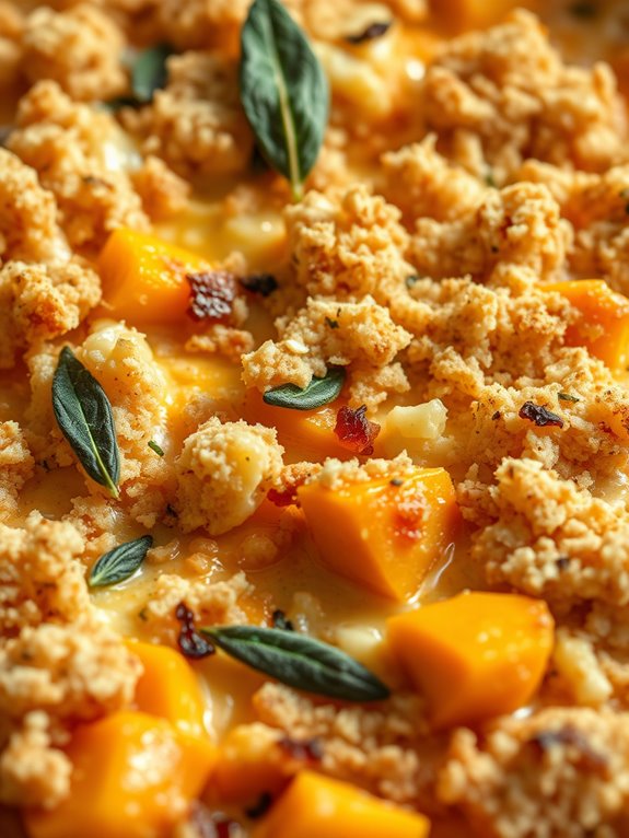 savory squash and sage casserole