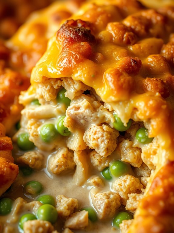 savory turkey stuffing dish