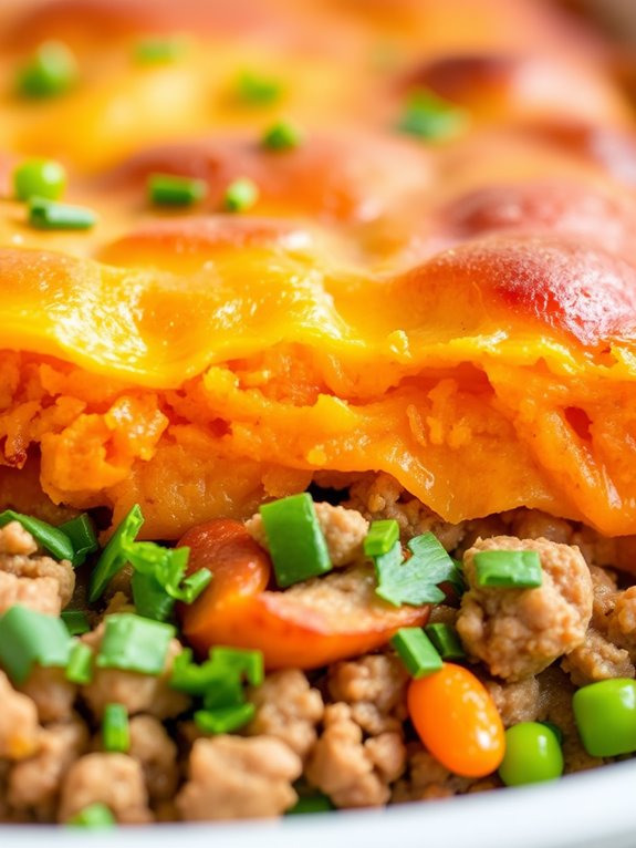 savory turkey sweet potato casserole
