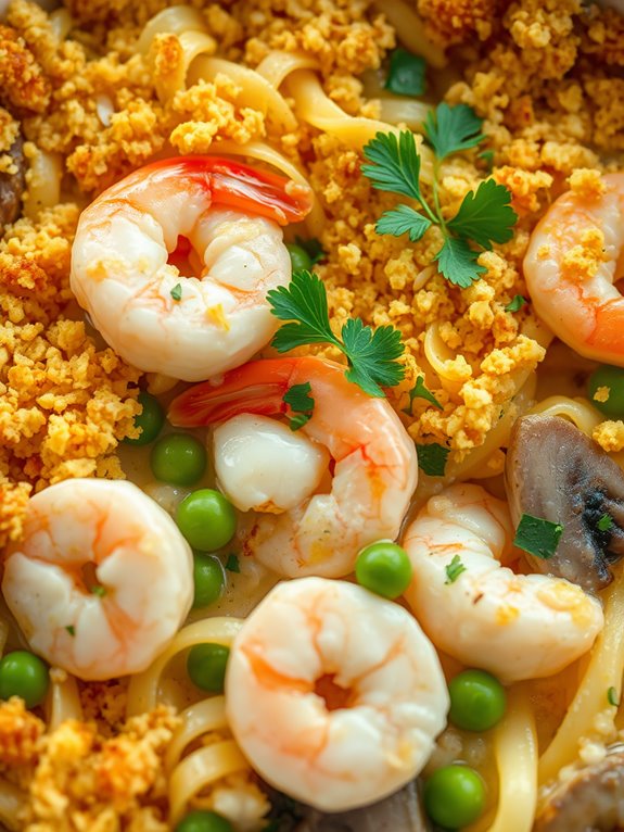 seafood noodle casserole dish
