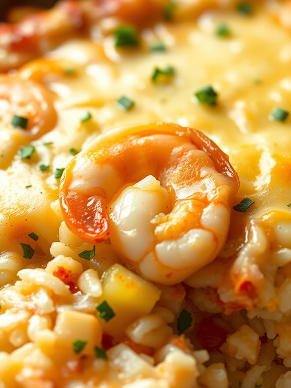 shrimp and rice dish