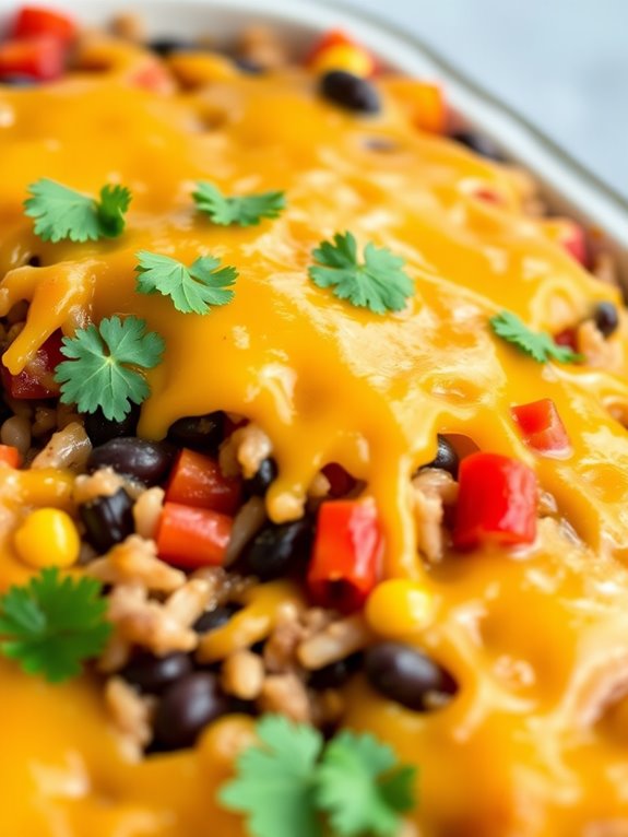 southwest black bean casserole