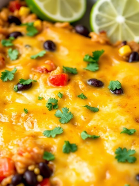 southwest chicken quinoa casserole