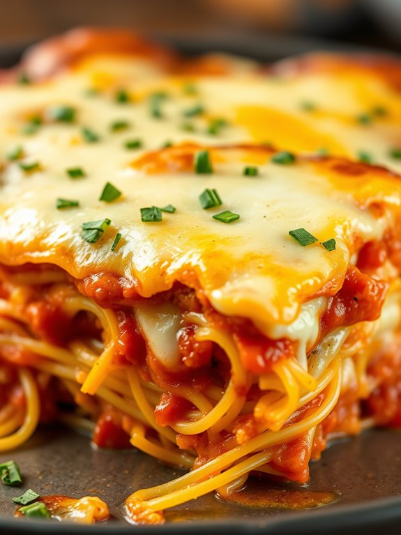 spaghetti squash baked dish