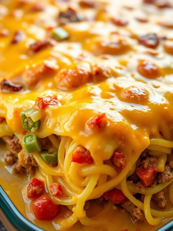 spaghetti squash casserole dish