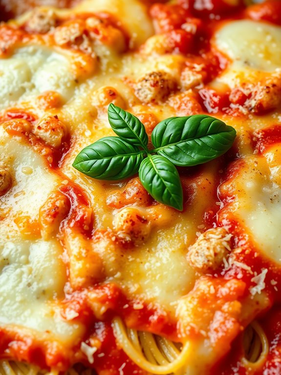 spaghetti squash with marinara