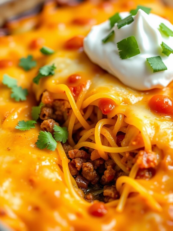 spicy casserole with squash